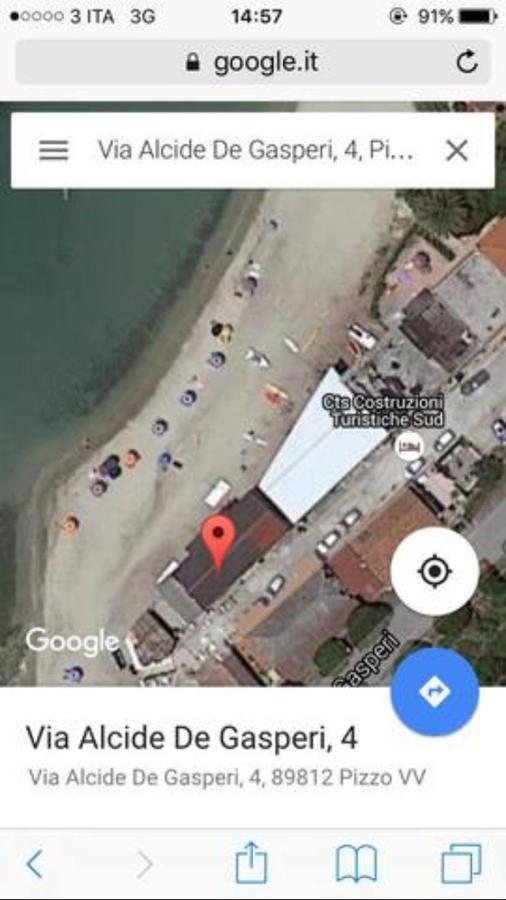 皮佐La Terrazza Sul Mare别墅 外观 照片